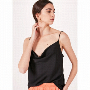 DELUC NWTClothing Black Silky Tank Top Medium